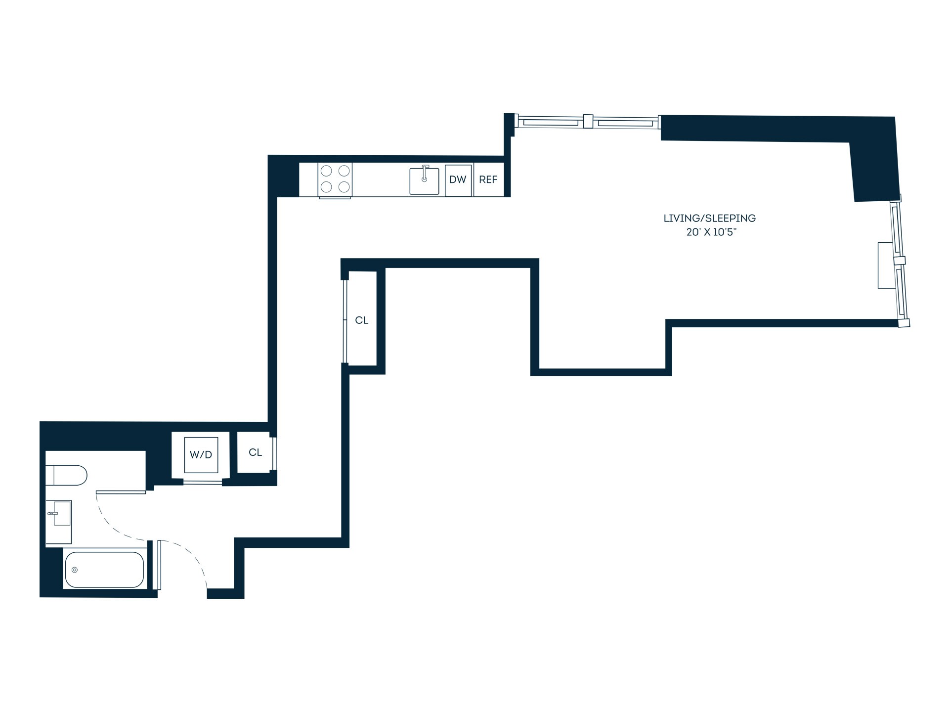 Floor plan layout diagram for 20bs10dq